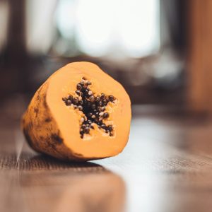 Papaya fresca para confettura artesanal